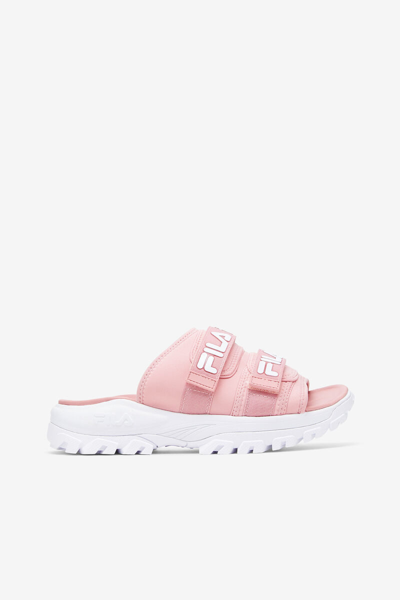 Fila Outdoor Slide Pink / Pink / White | S3l1ibIHP6E