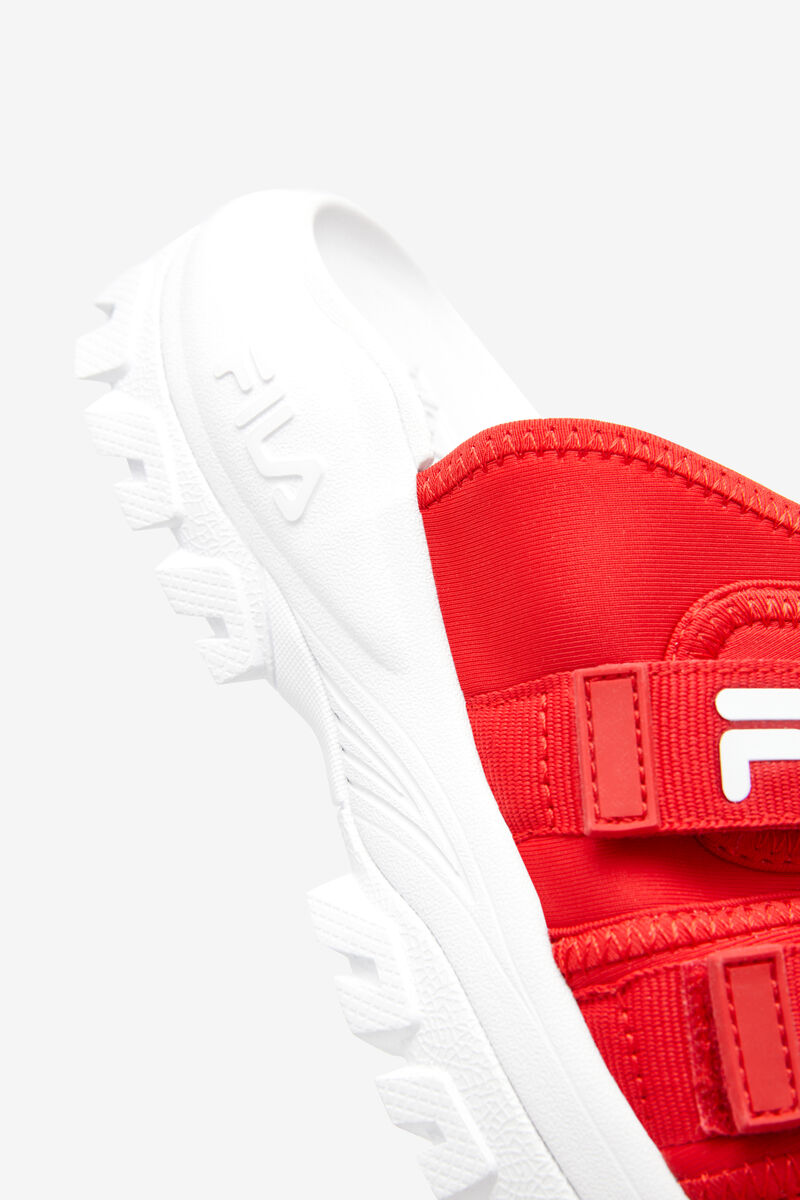 Fila Outdoor Slide Red / White / White | R3C4yRSAJtZ