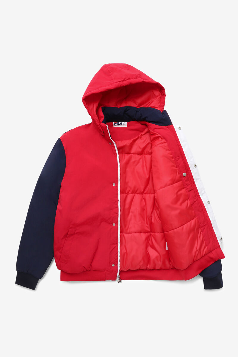 Fila P1 Fila Tech Jacket Red / Navy / White | cvHbAbvhKYG