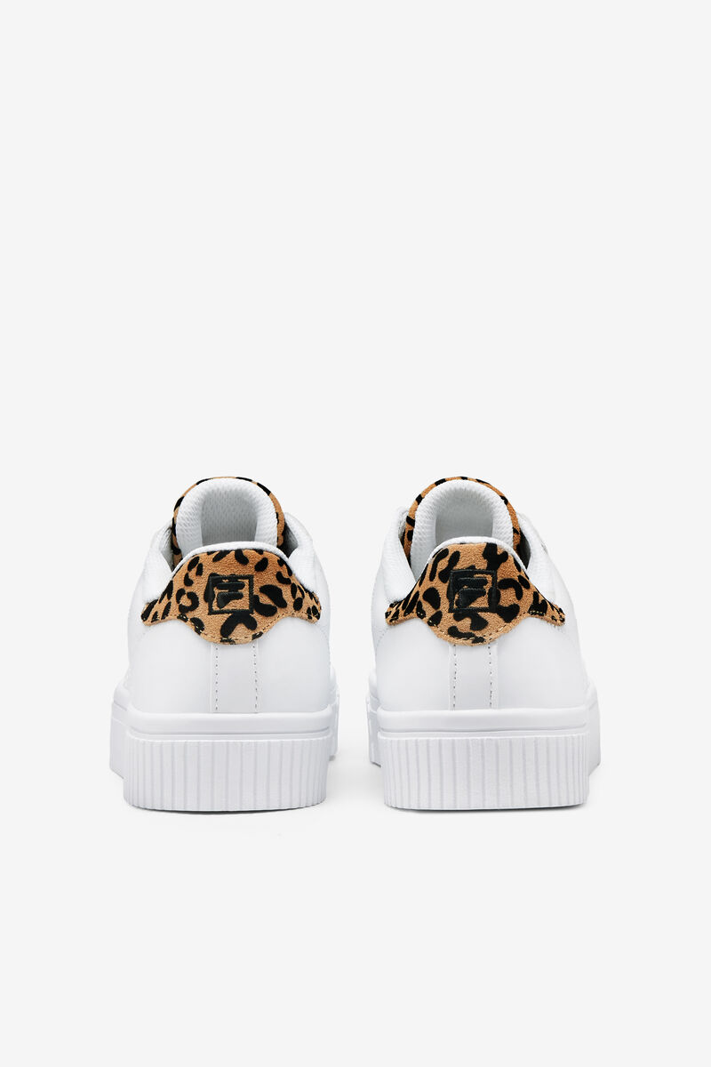 Fila Panache 19 Leopard White / Black / White | oP2qkJlospU