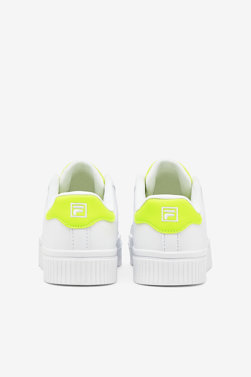 Fila Panache 19 White / White / Yellow | YG3ZiimWEg8