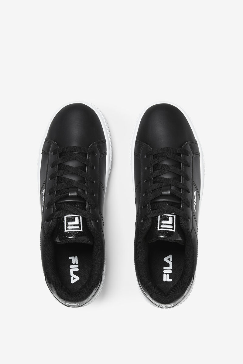 Fila Panache Snakeskin Black / Black / White | H1hYRFYWVQp