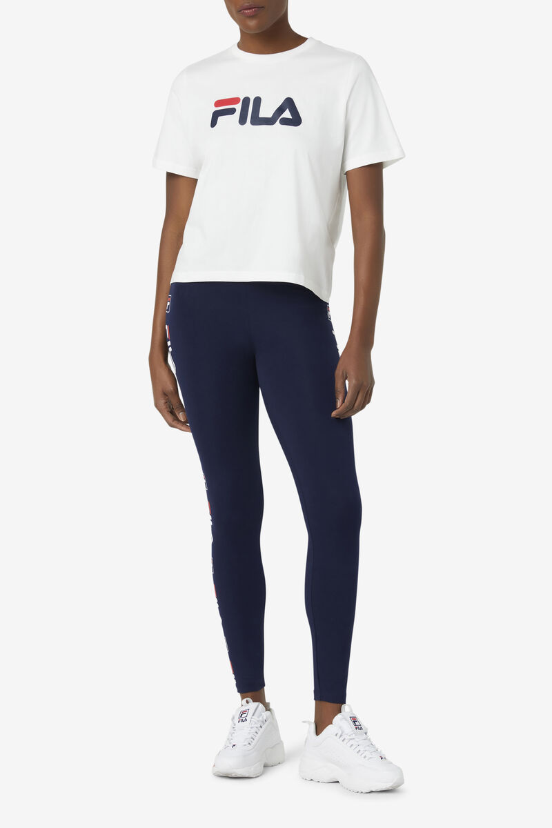 Fila Parma Legging Navy / White / Red | YskVu5kVzde