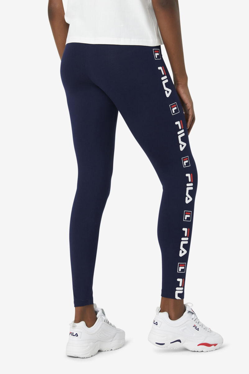 Fila Parma Legging Navy / White / Red | YskVu5kVzde