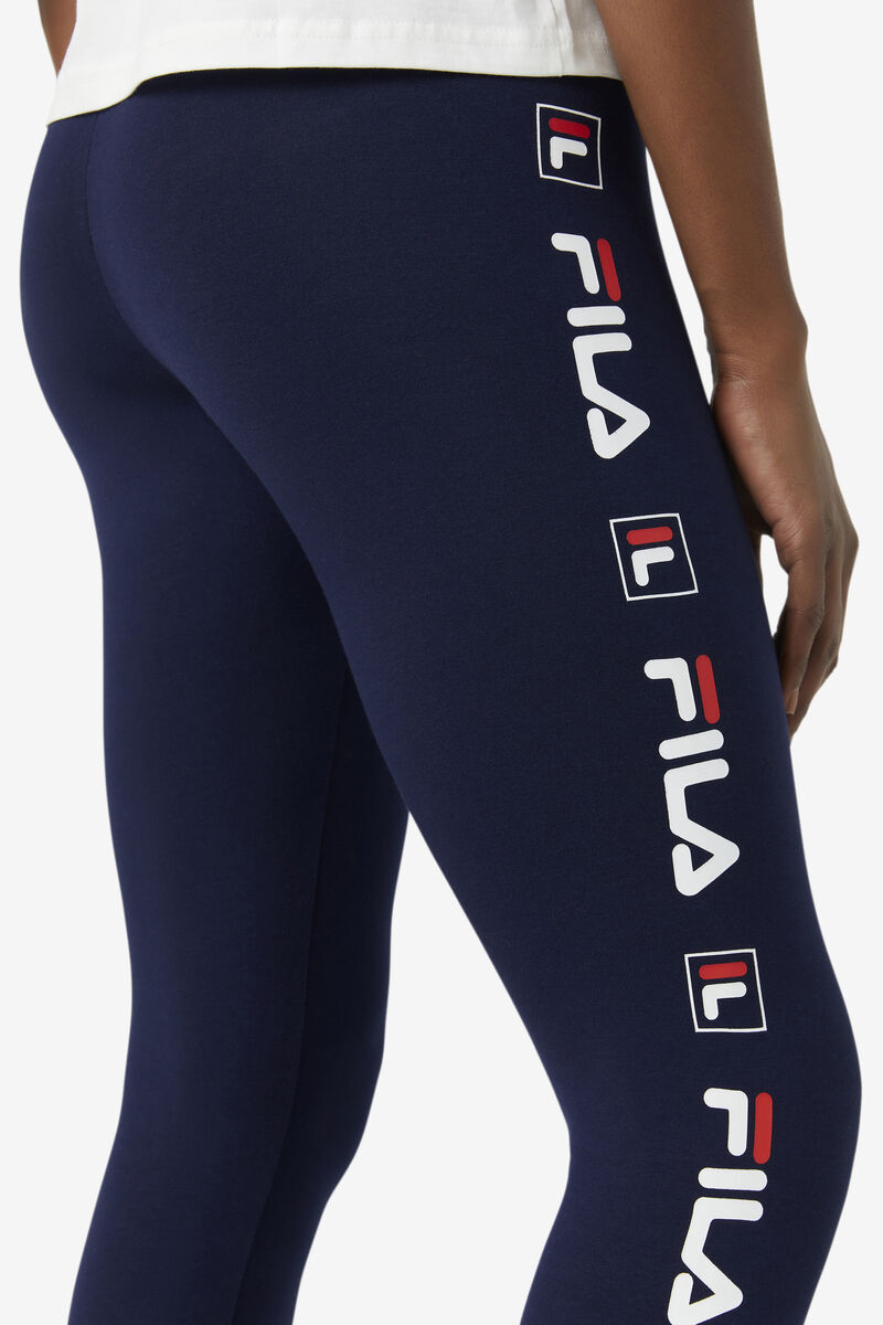 Fila Parma Legging Navy / White / Red | YskVu5kVzde