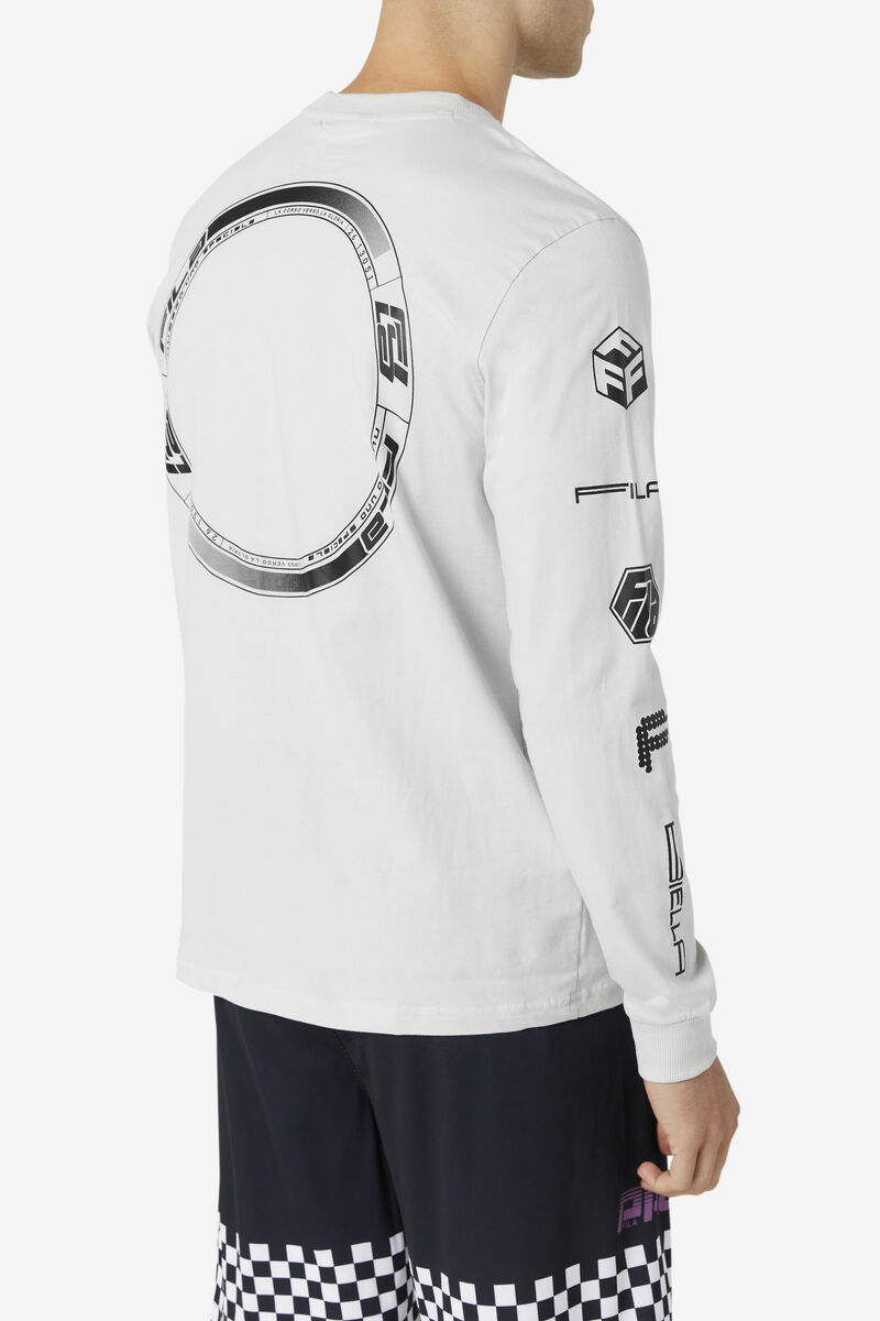 Fila Phantom Long Sleeve White | bMcDsNvVBwj