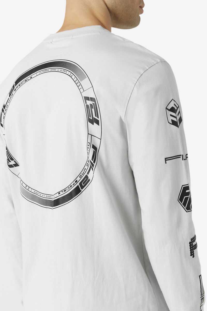 Fila Phantom Long Sleeve White | bMcDsNvVBwj