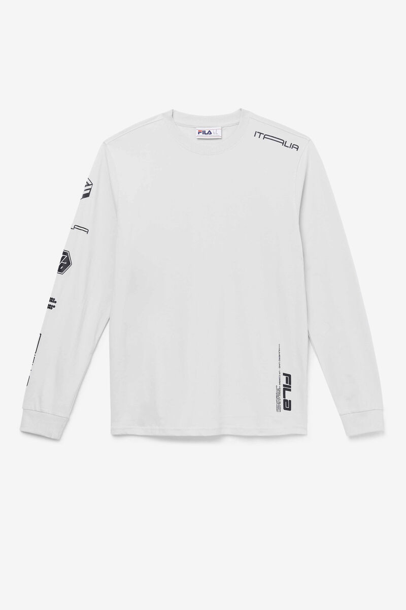 Fila Phantom Long Sleeve White | bMcDsNvVBwj