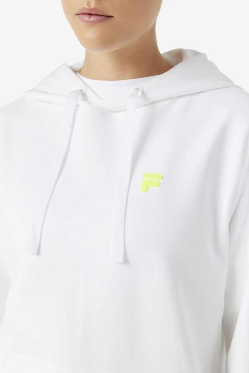 Fila Phoenix Hoodie White / Yellow | 5DffdYfdWaT