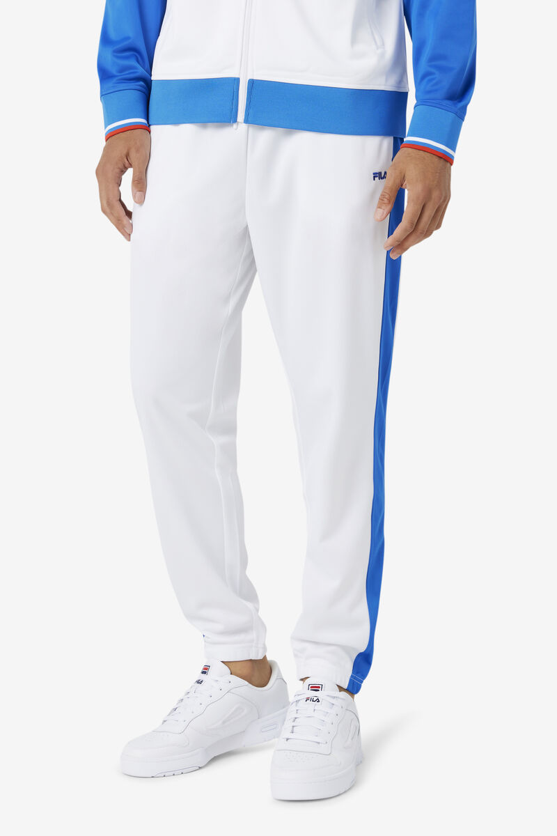 Fila Puerto Rico Pant White / Blue | QAr4i8AwpYP