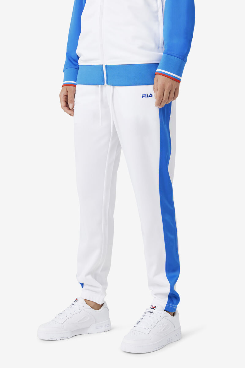 Fila Puerto Rico Pant White / Blue | QAr4i8AwpYP