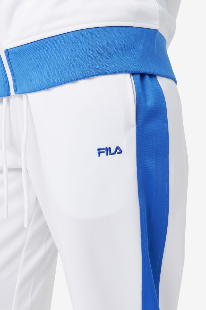 Fila Puerto Rico Pant White / Blue | QAr4i8AwpYP