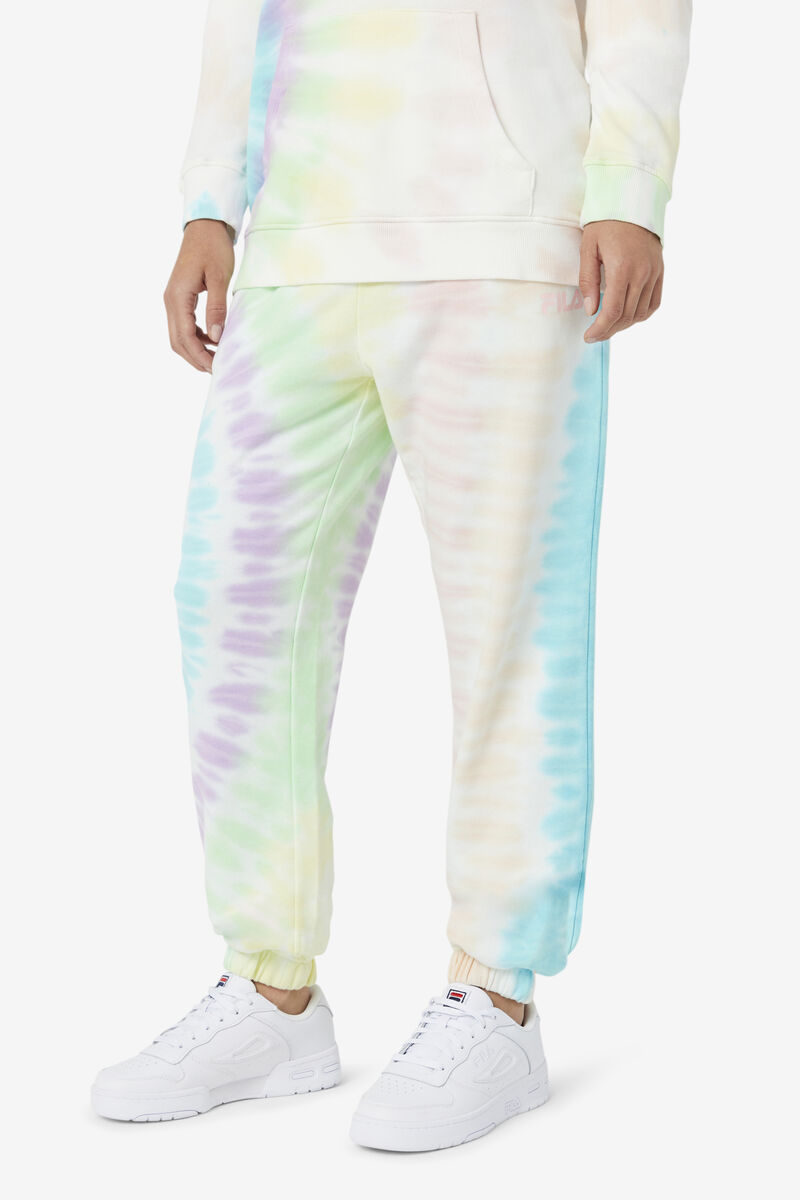 Fila Raleigh Tie Dye Jogger Cream | 1P4W3jRSJBd