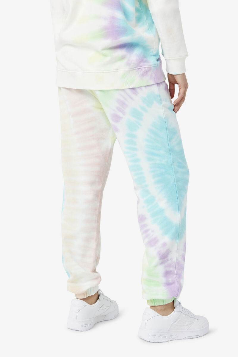 Fila Raleigh Tie Dye Jogger Cream | 1P4W3jRSJBd