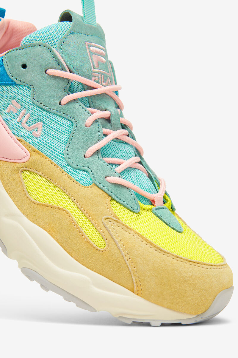 Fila Ray Tracer Lab Premium Yellow / Light Turquoise / Blue | EfGrMcPJlib