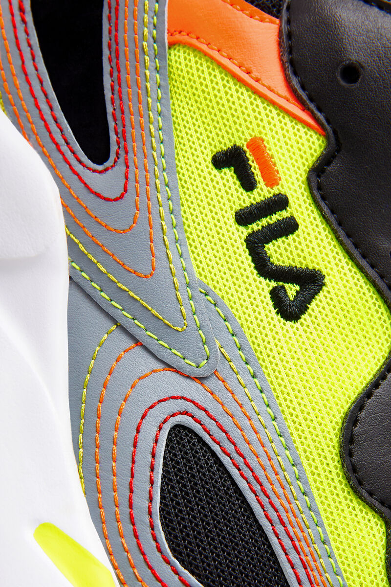 Fila Ray Tracer Stitch Black / Orange | pZHmVI6e7gb