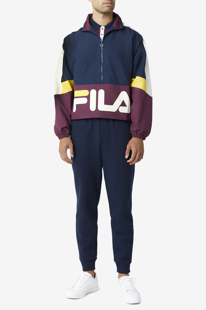 Fila Reid Track Jacket Navy | mcWpMEsMG3a