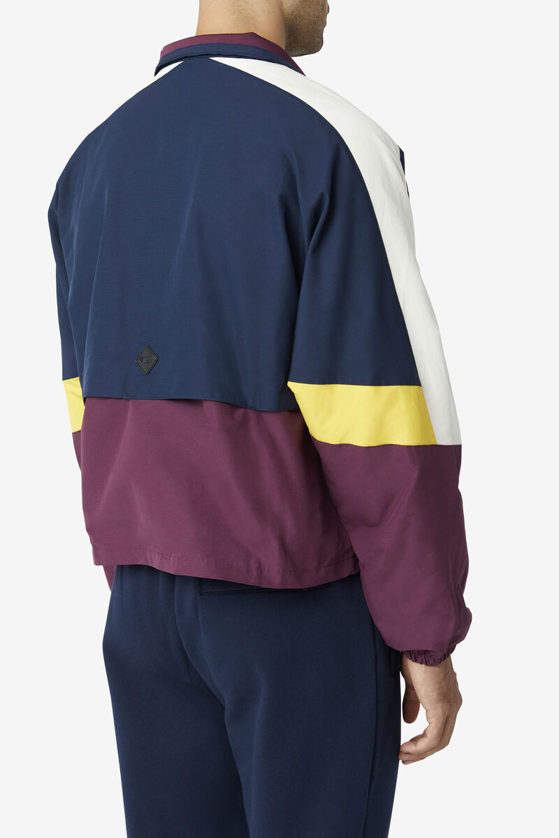 Fila Reid Track Jacket Navy | mcWpMEsMG3a