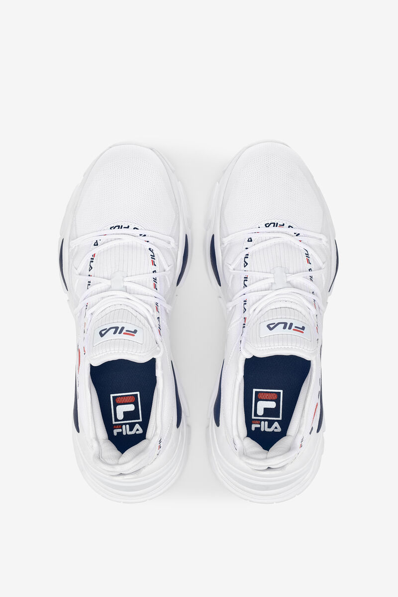 Fila Relectrove Premium White / Navy / Red | N4uT3OuxGja