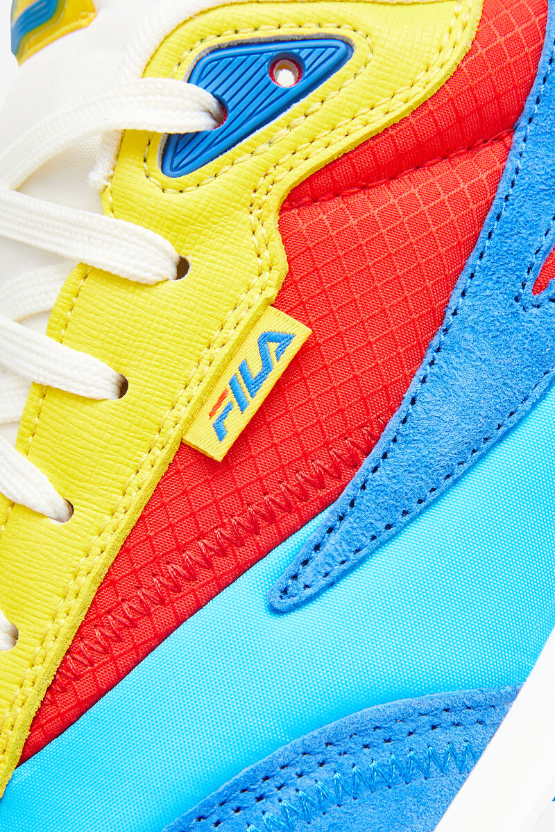 Fila Renno Colorful Sneaker | Fila Blue / Blue / Red | H8JM1Aa8ZLE