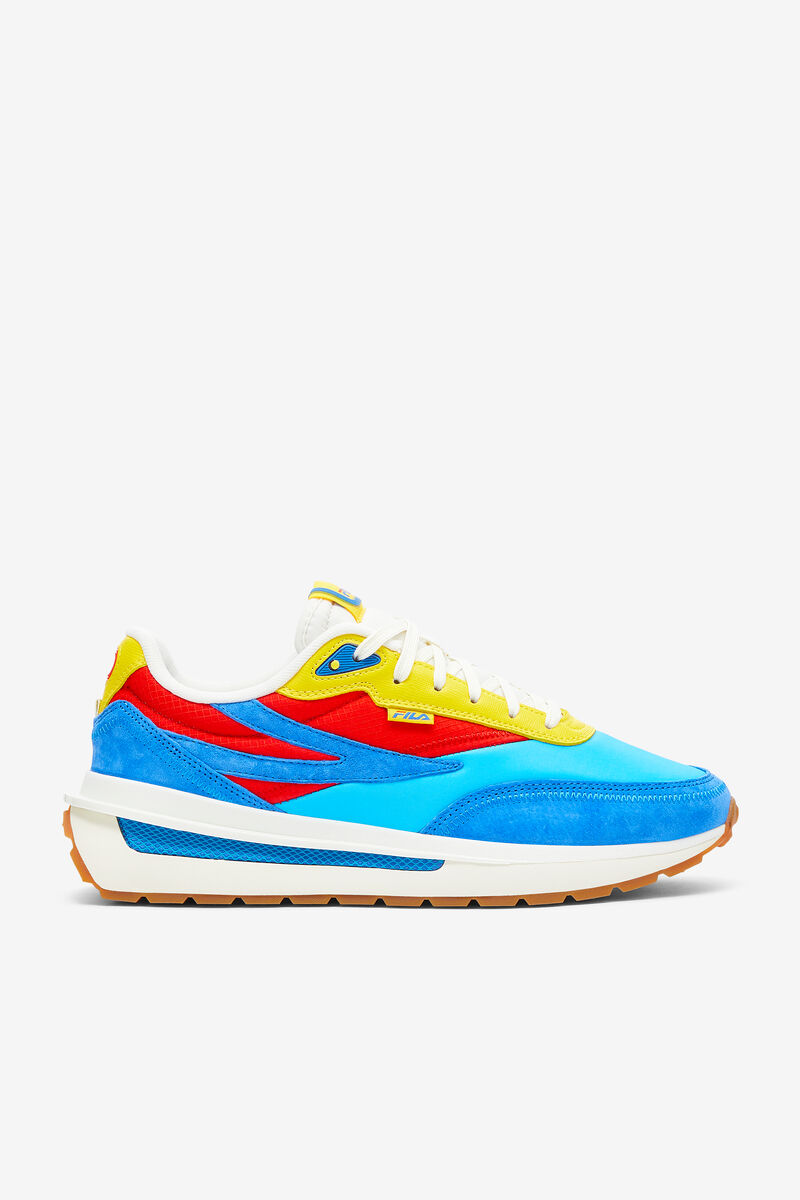 Fila Renno Colorful Sneaker | Fila Blue / Blue / Red | H8JM1Aa8ZLE