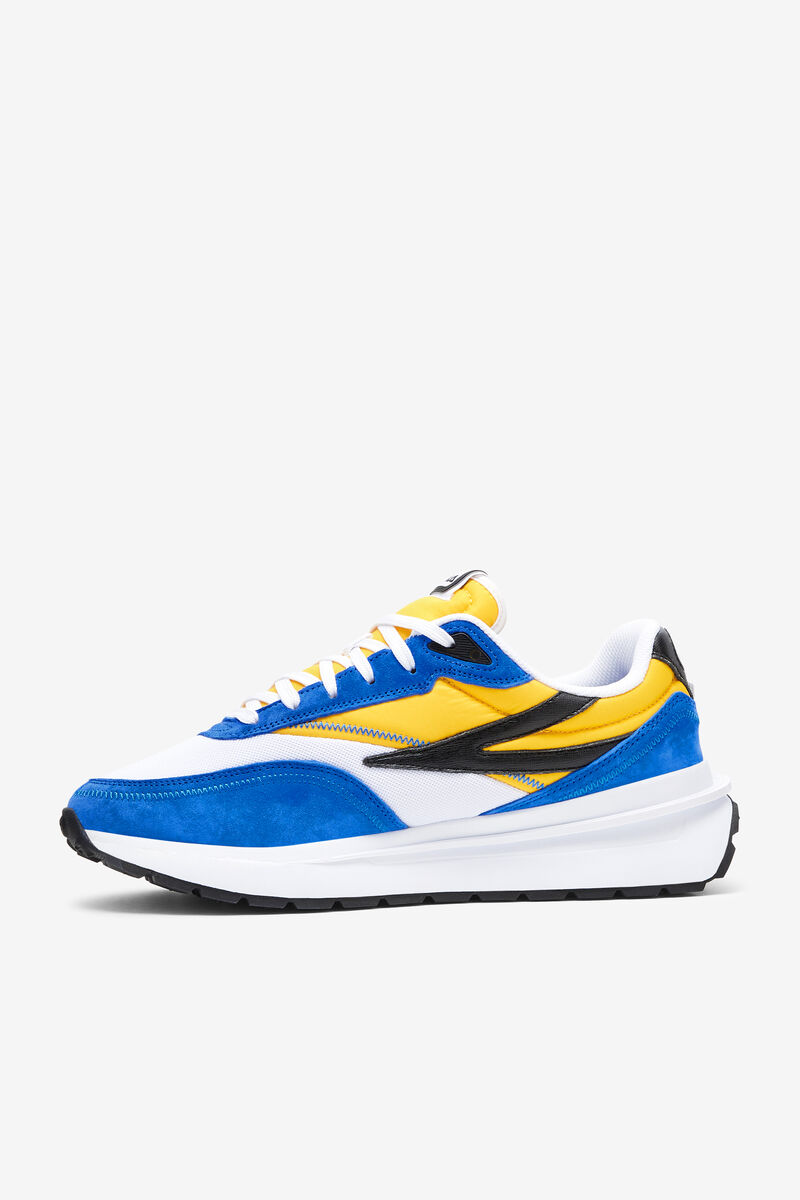 Fila Renno Colorful Sneaker | Fila White / Lemon / Blue | RaF8oPjG9uJ