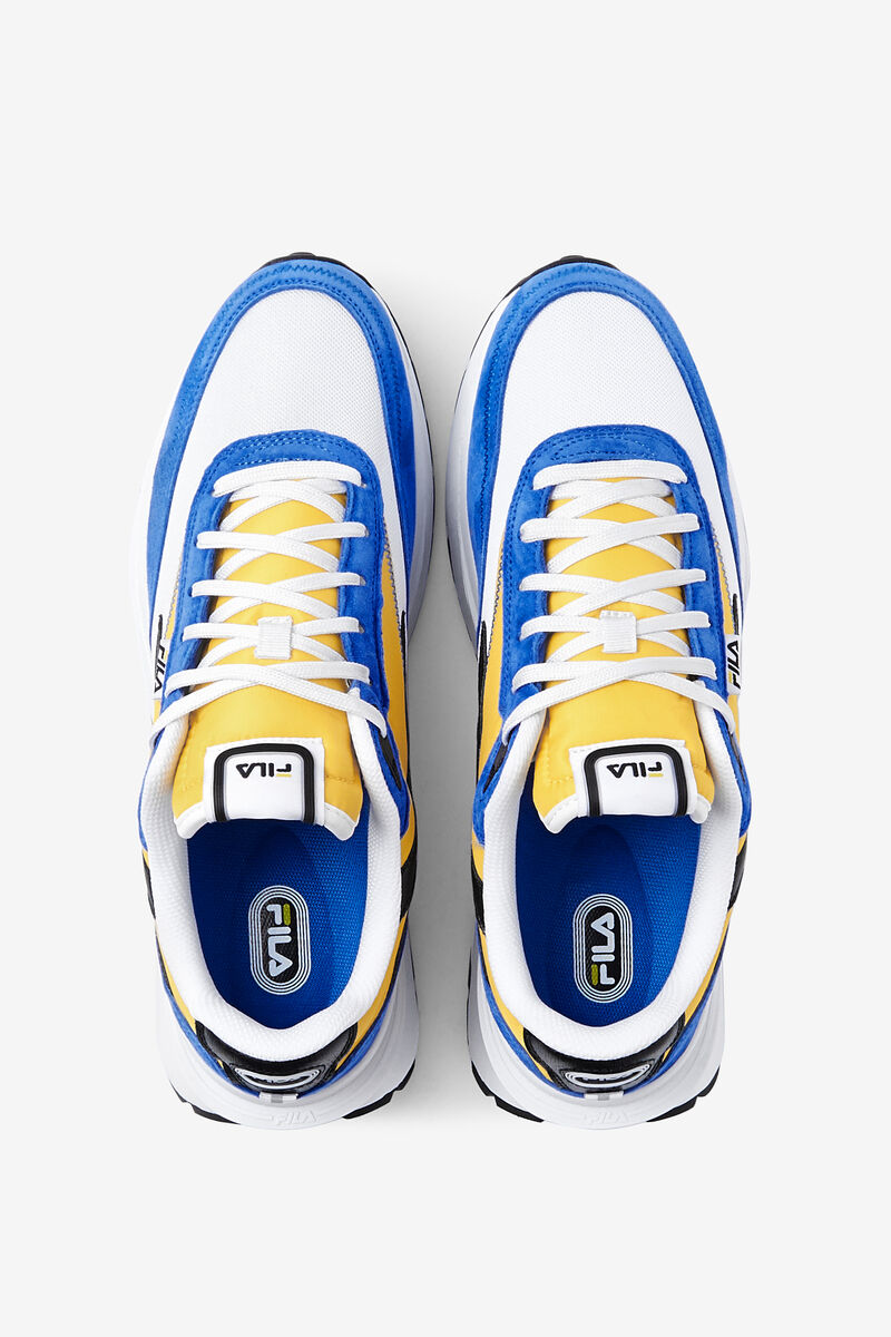 Fila Renno Colorful Sneaker | Fila White / Lemon / Blue | RaF8oPjG9uJ