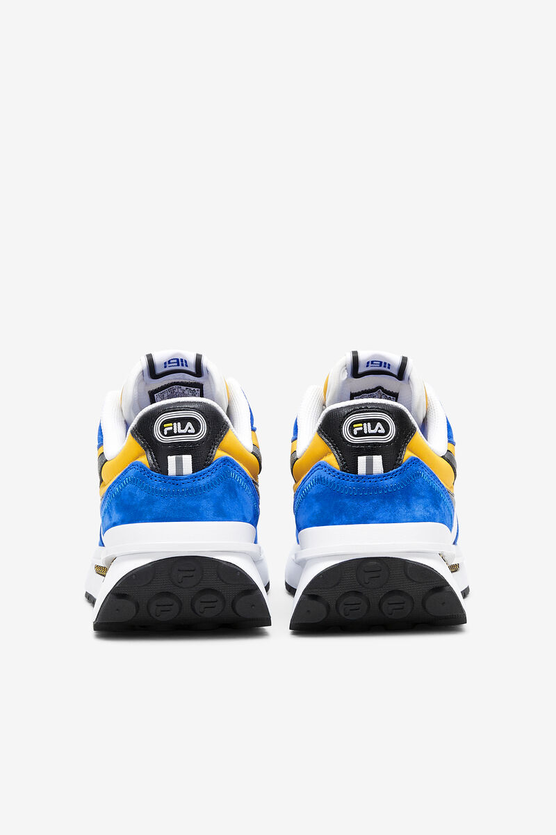 Fila Renno Colorful Sneaker | Fila White / Lemon / Blue | RaF8oPjG9uJ