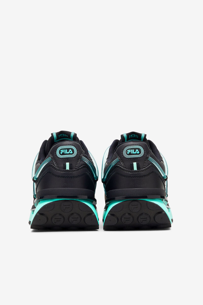 Fila Renno Glow In The Dark Sneaker | Fila Black / Black / Dark | NfZEWimdGRG