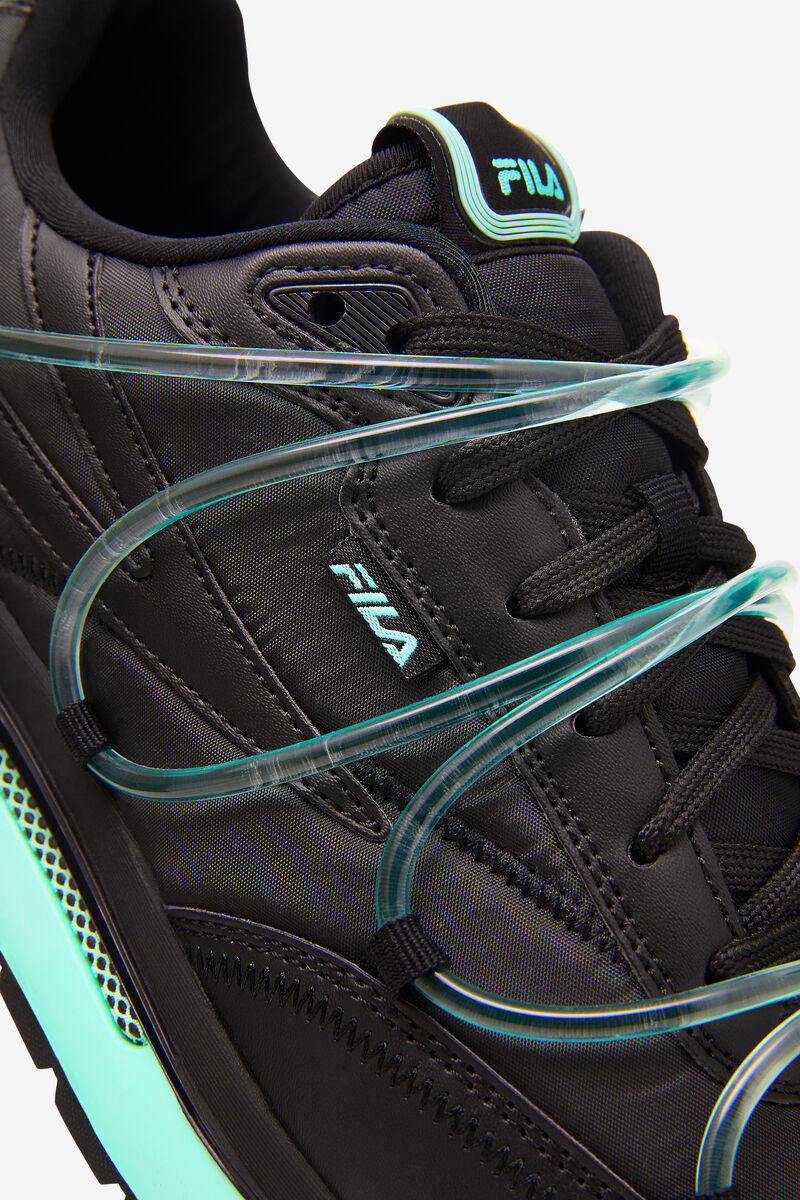 Fila Renno Glow In The Dark Sneaker | Fila Black / Black / Dark | NfZEWimdGRG