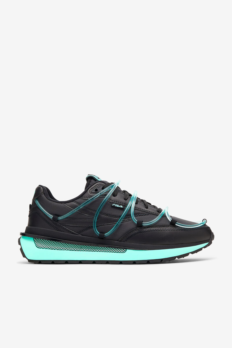 Fila Renno Glow In The Dark Sneaker | Fila Black / Black / Dark | NfZEWimdGRG