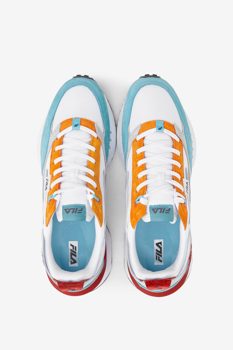 Fila Renno N-generation - Sneakers & Lifestyle | Fila White / Blue / Orange | 1qdIqmURl69