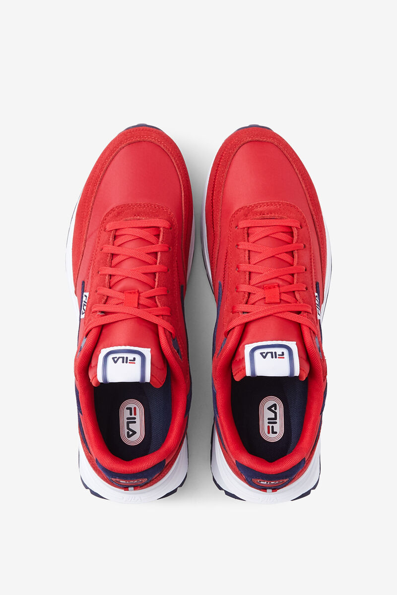 Fila Renno Red 70s Sneaker | Fila Red / Navy / White | tVXuK77ItI9