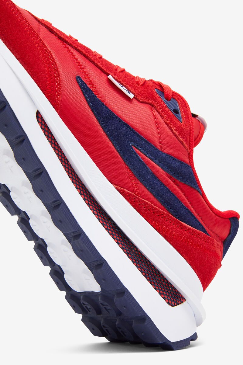 Fila Renno Red 70s Sneaker | Fila Red / Navy / White | tVXuK77ItI9