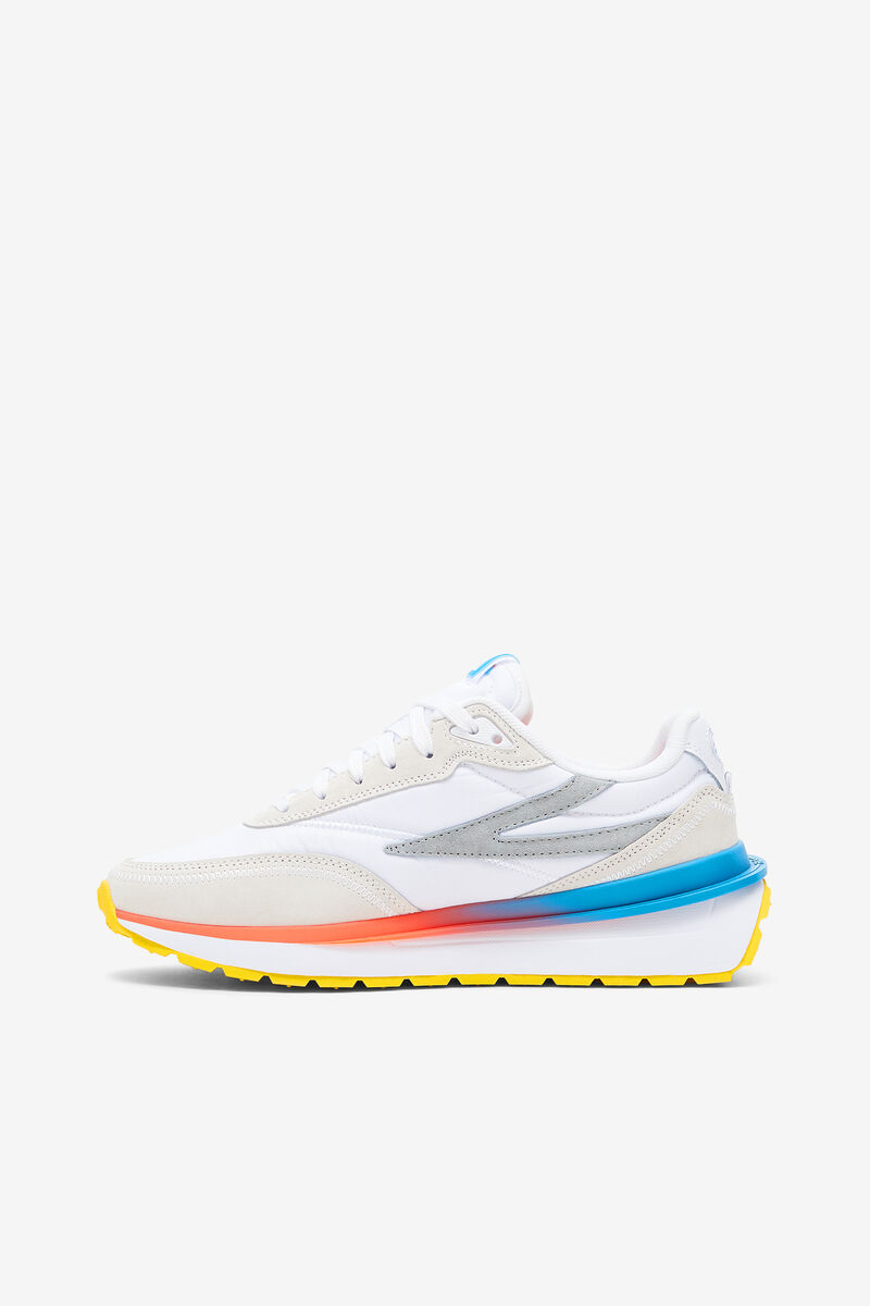 Fila Renno White / Blue / Lemon | YTtvaf8LD7F