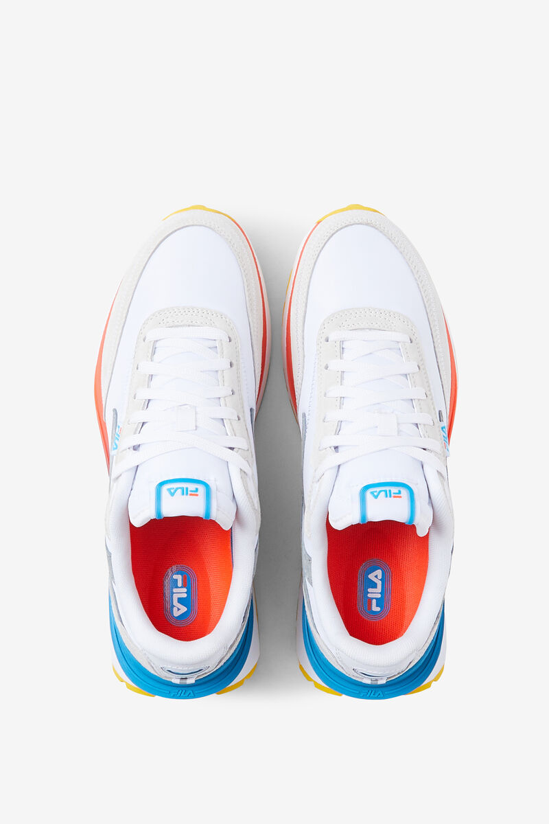 Fila Renno White / Blue / Lemon | YTtvaf8LD7F