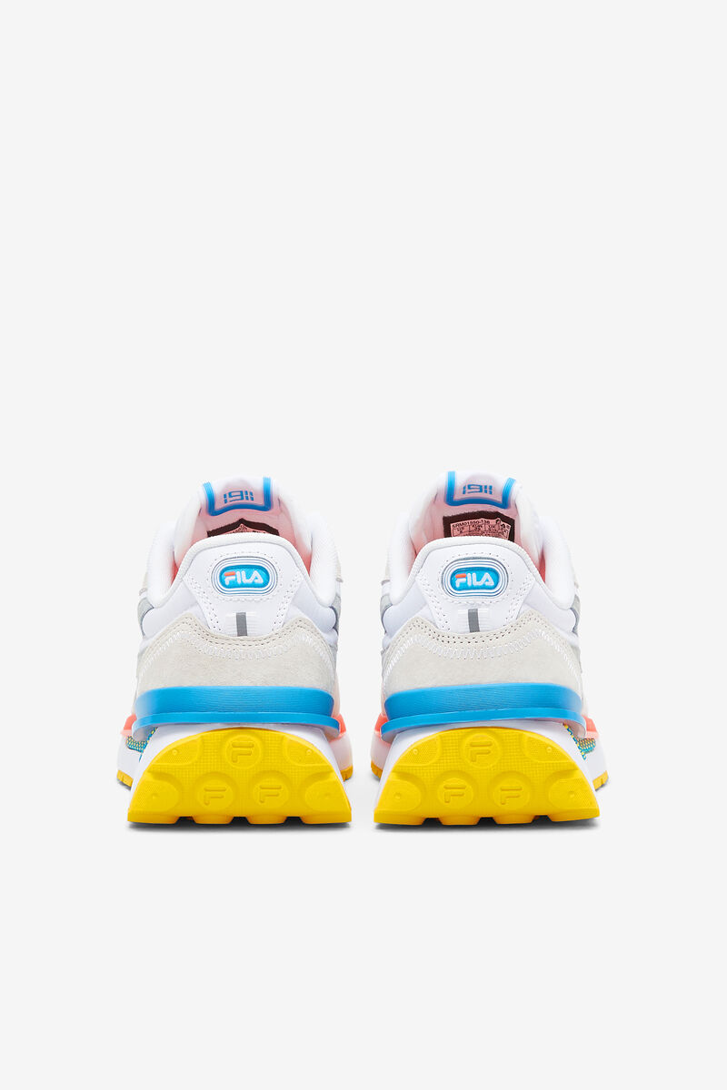 Fila Renno White / Blue / Lemon | YTtvaf8LD7F