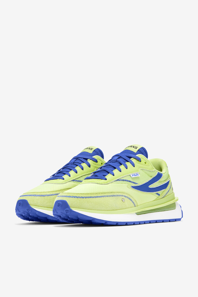 Fila Renno X Bevans Lime Green Shoes | Fila Light Green / Blue / White | ziEikowPbdH