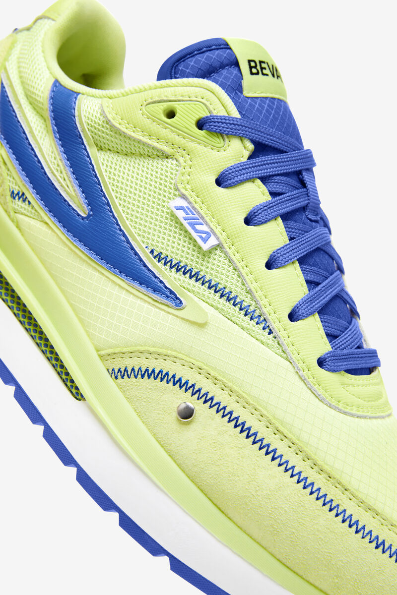 Fila Renno X Bevans Lime Green Shoes | Fila Light Green / Blue / White | ziEikowPbdH