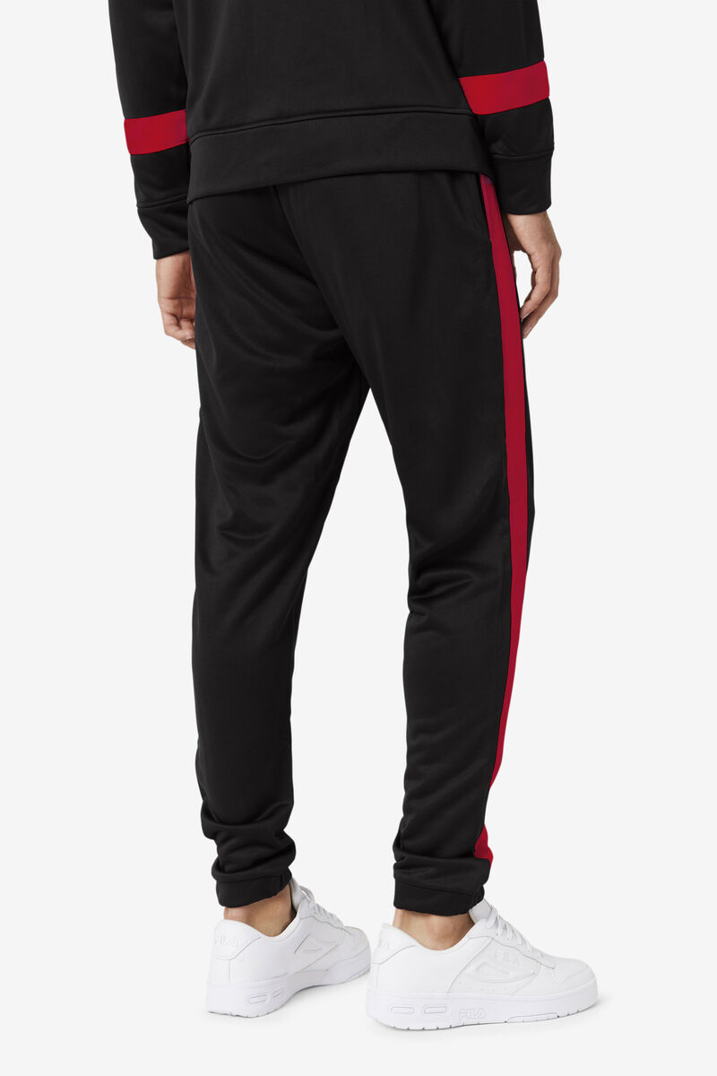 Fila Renzo Pant Black / Red | QJUzbFtZ1Nh