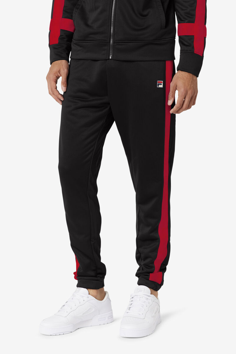 Fila Renzo Pant Black / Red | QJUzbFtZ1Nh