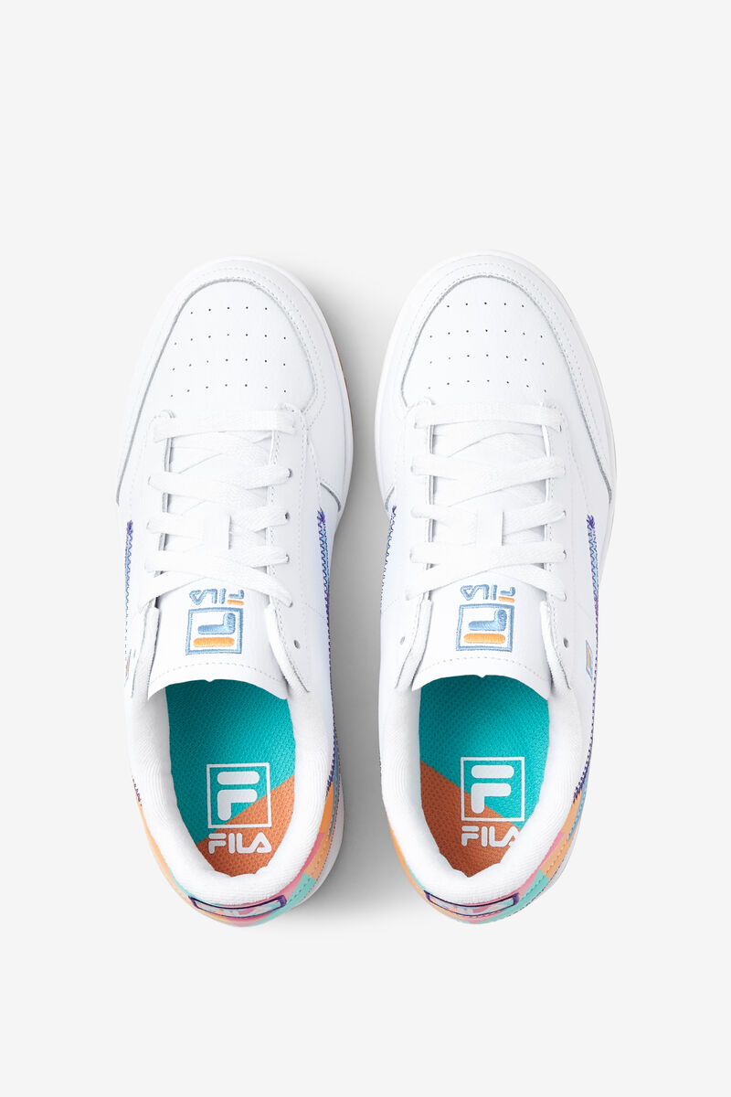 Fila Retro Tennis 88 Shoes | Fila White / Purple | zZZNdpKNDyV