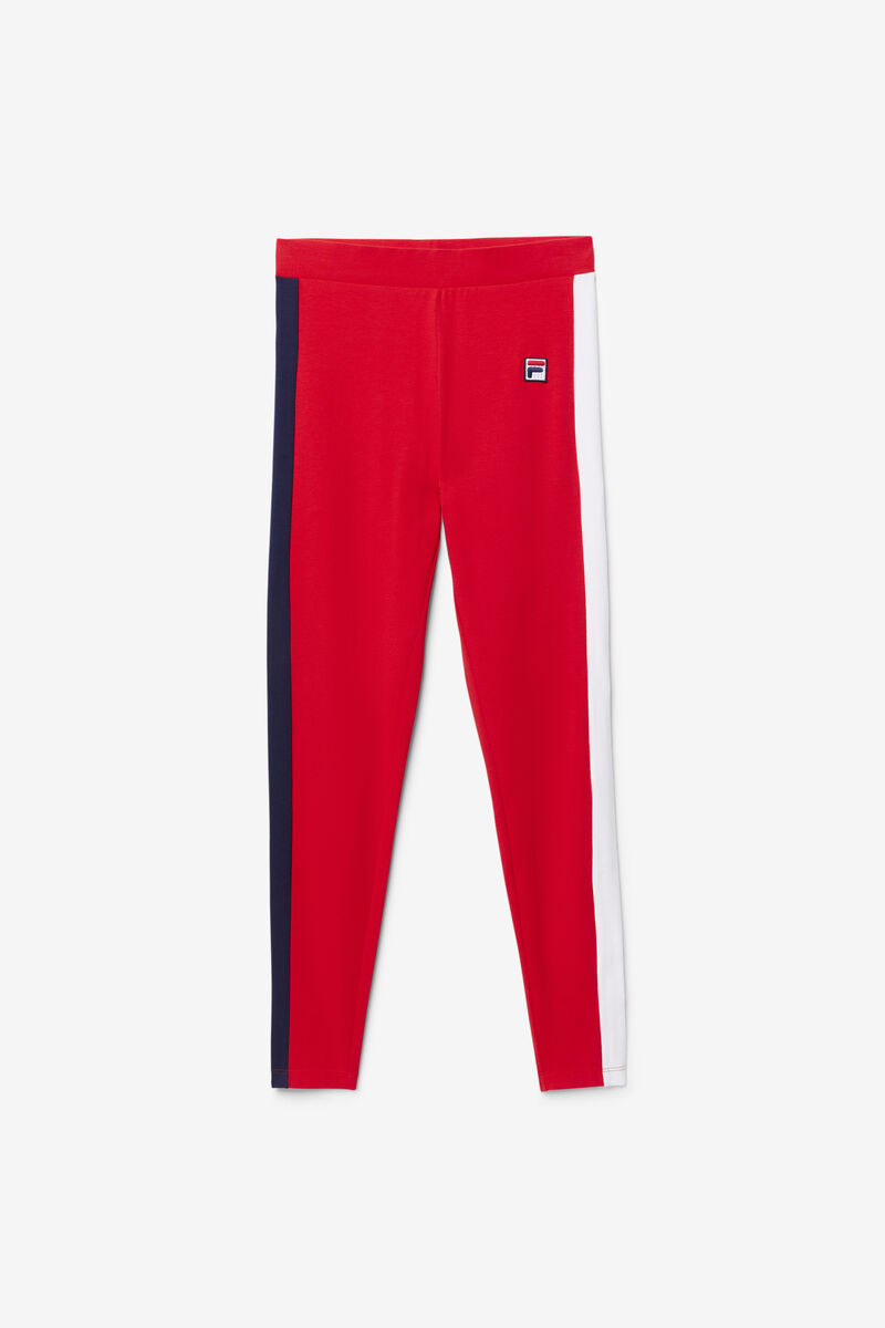 Fila Riviera Legging Red / Navy / White | 6SdDckbnUat