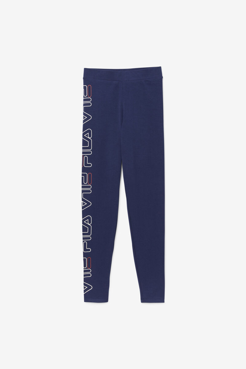 Fila Romy Legging Navy / Red | RLZPRWGAhcL