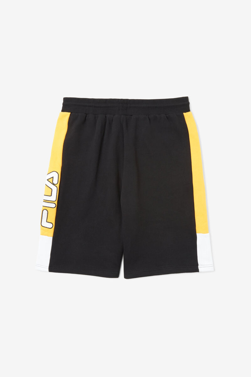 Fila Roy Short Black / Yellow / White | 62hhrbPROwl