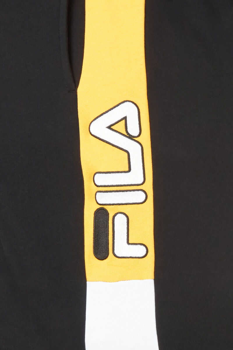 Fila Roy Short Black / Yellow / White | 62hhrbPROwl