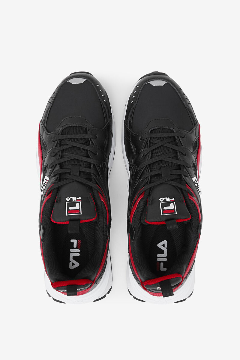 Fila Sandenal Dad Shoes | Fila Black / Red / White | GqvvrDt7QuE