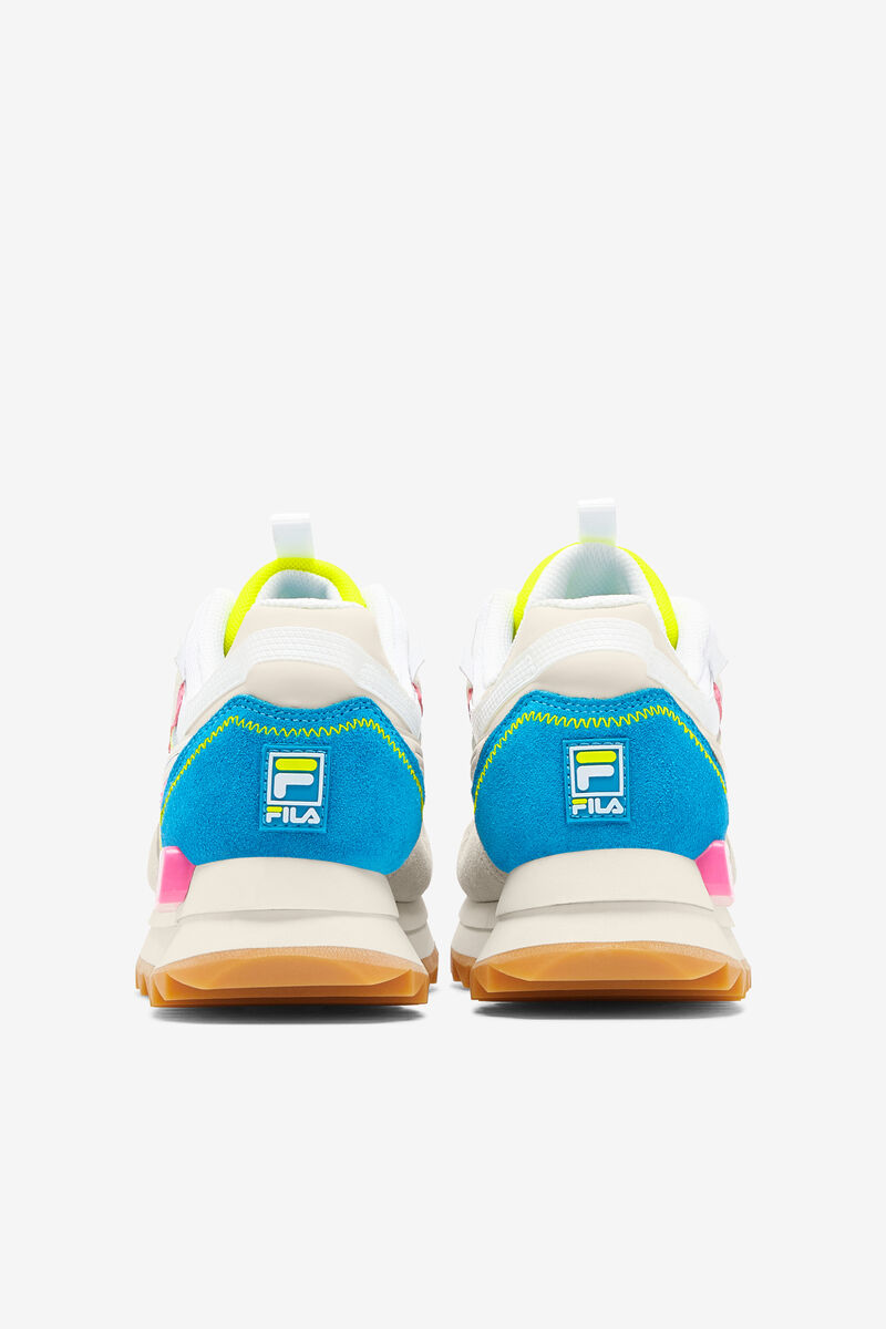 Fila Sandenal Orbit White / White / Yellow | rVydUNFTauU