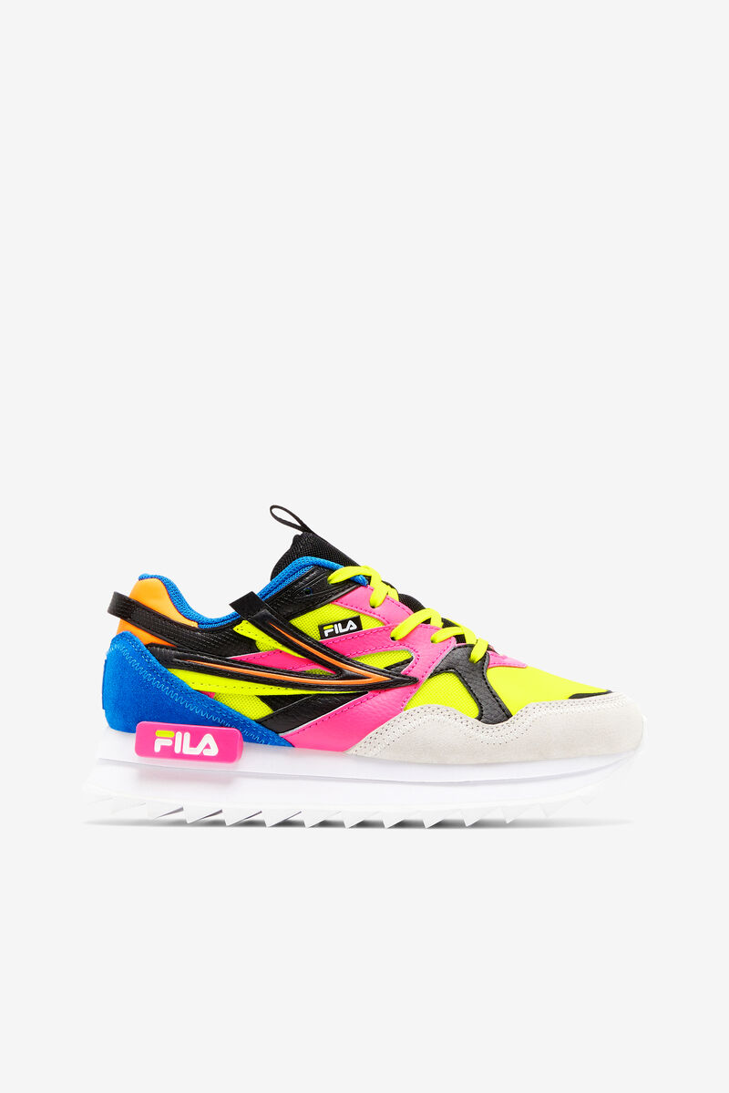 Fila Sandenal Orbit Yellow / Pink / Blue | ETvbGe7xC1W