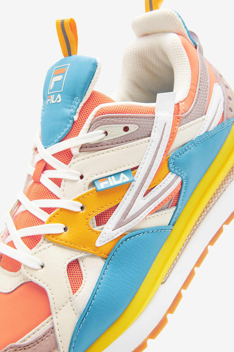 Fila Sandenal - Sneakers & Lifestyle | Fila Orange / Blue | mjVIEjWjDhA